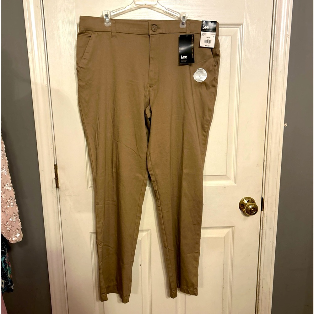Lee size 18 ladies straight leg mid rise pants